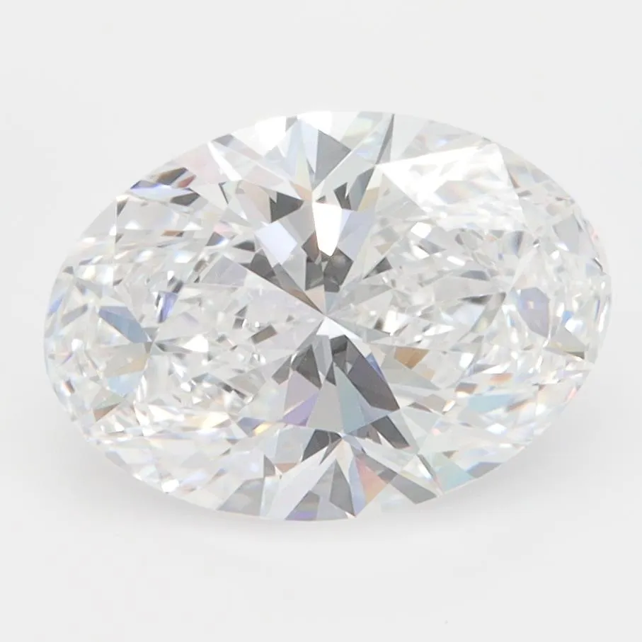 2.52ct Oval Lab Grown Diamond (Colour D, Clarity VVS1, GIA Certified)