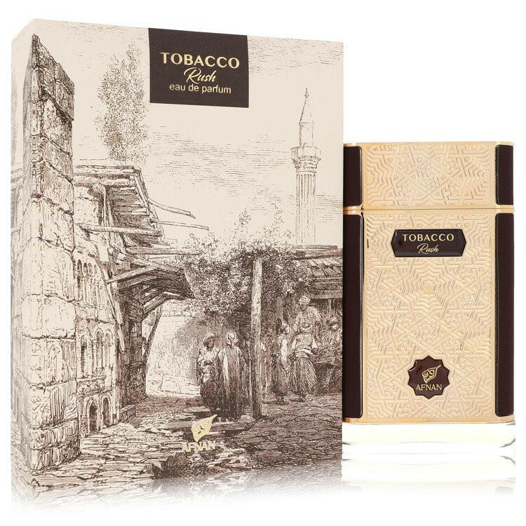 Afnan Tobacco Rush Eau De Parfum Spray (Unisex) By Afnan - 2.7 oz