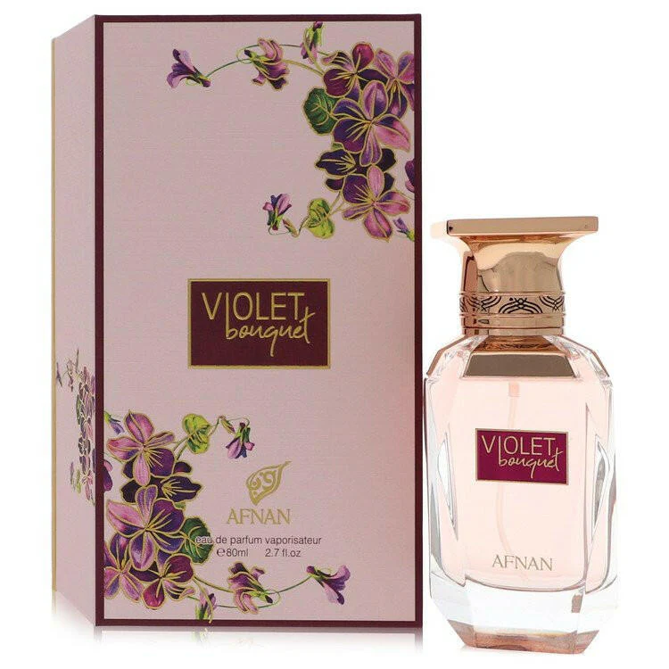 Afnan Violet Bouquet Eau De Parfum Spray By Afnan - 2.7 oz