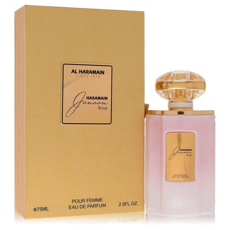 Al Haramain Junoon Rose Eau De Parfum Spray By Al Haramain - 2.5 oz