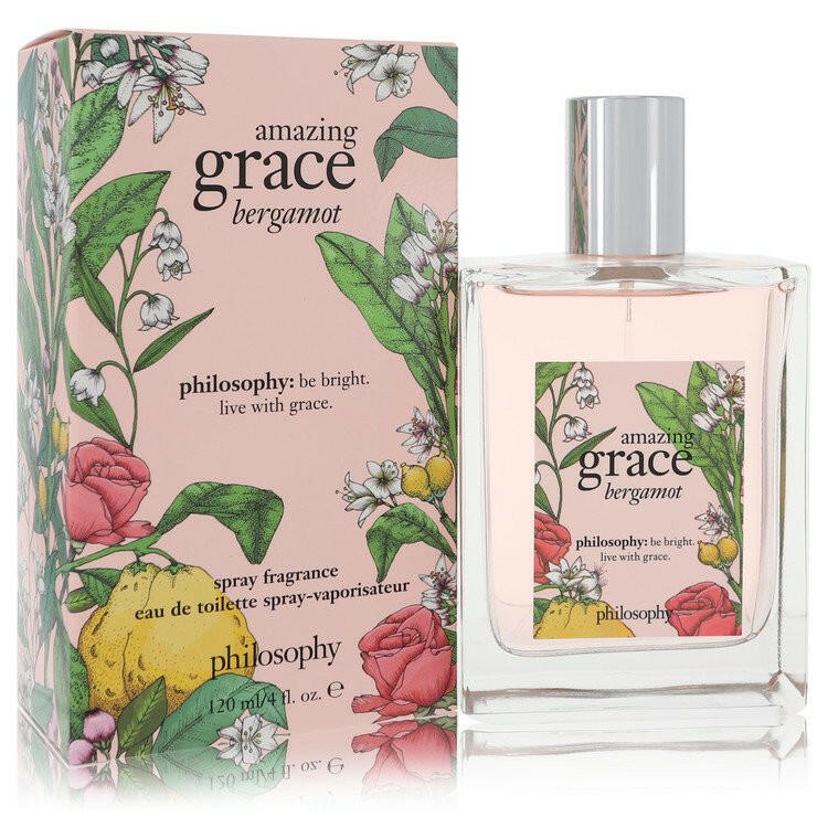 Amazing Grace Bergamot Eau De Toilette Spray By Philosophy - 4 oz