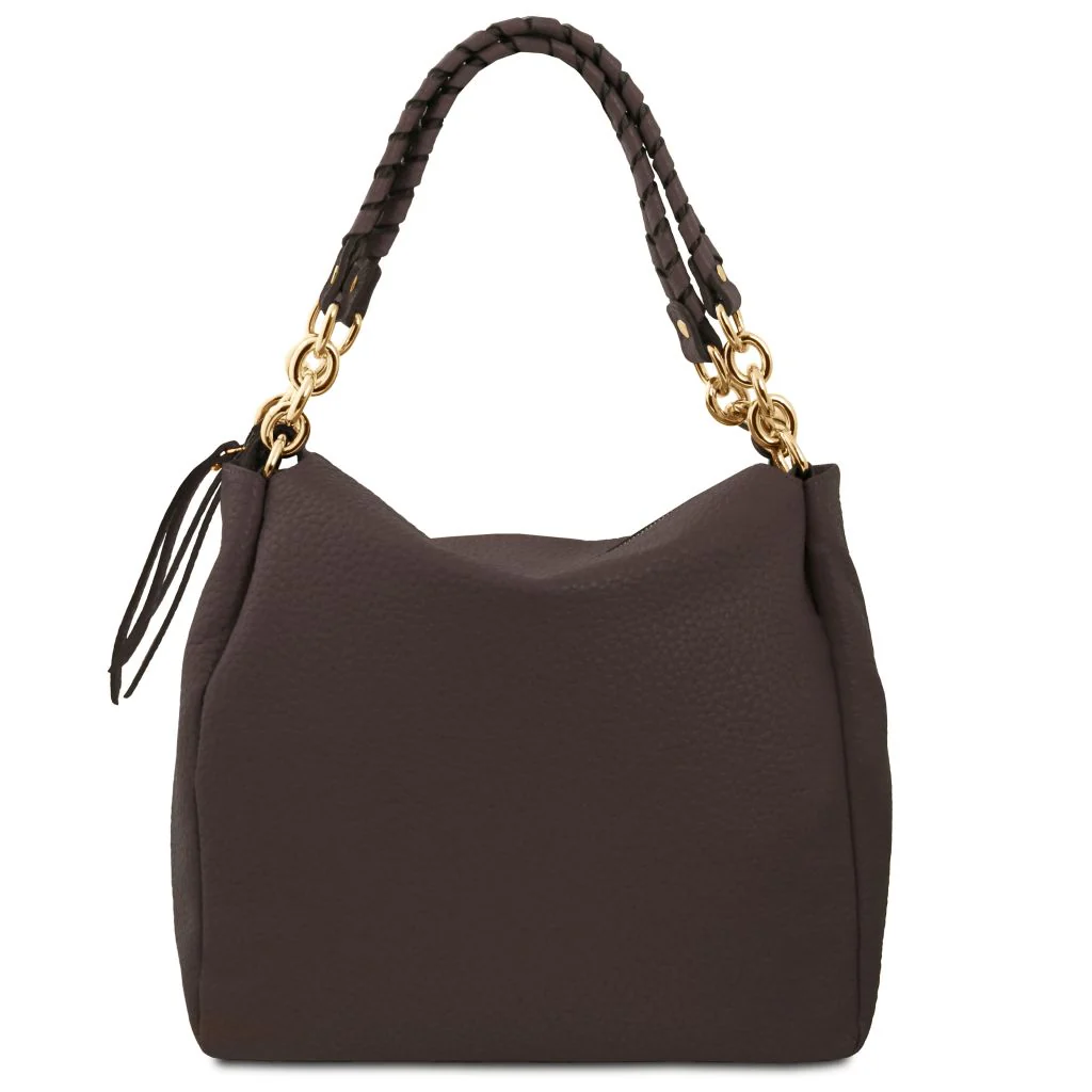 Amy - Soft Leather Shopping Bag (TL142385) - Image 3