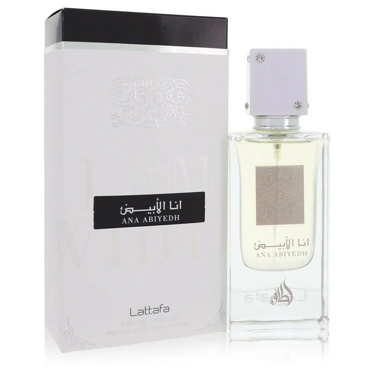Ana Abiyedh I Am White Eau De Parfum Spray (Unisex) By Lattafa - 2 oz