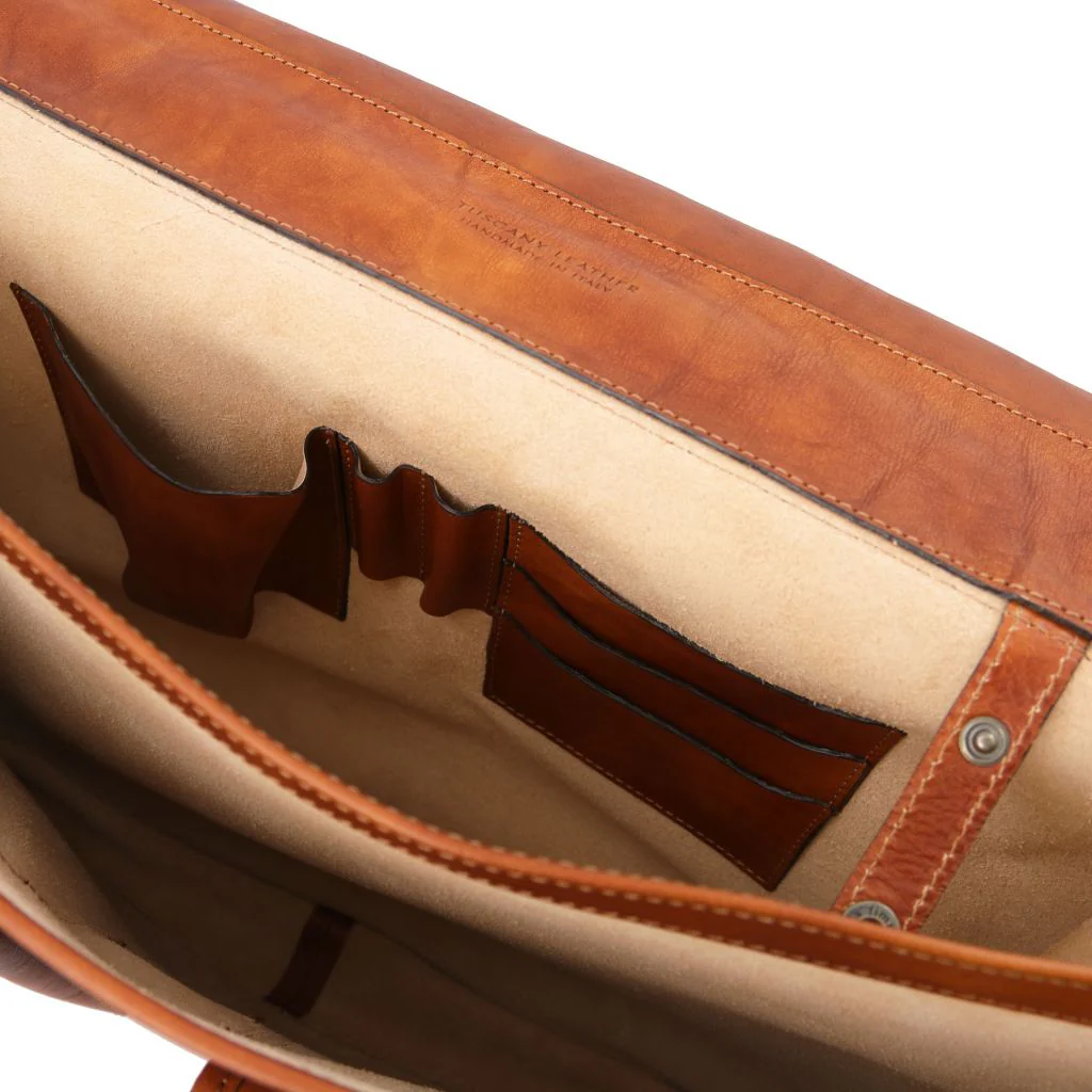 Ancona - Leather Messenger Bag (TL142073) - Image 6