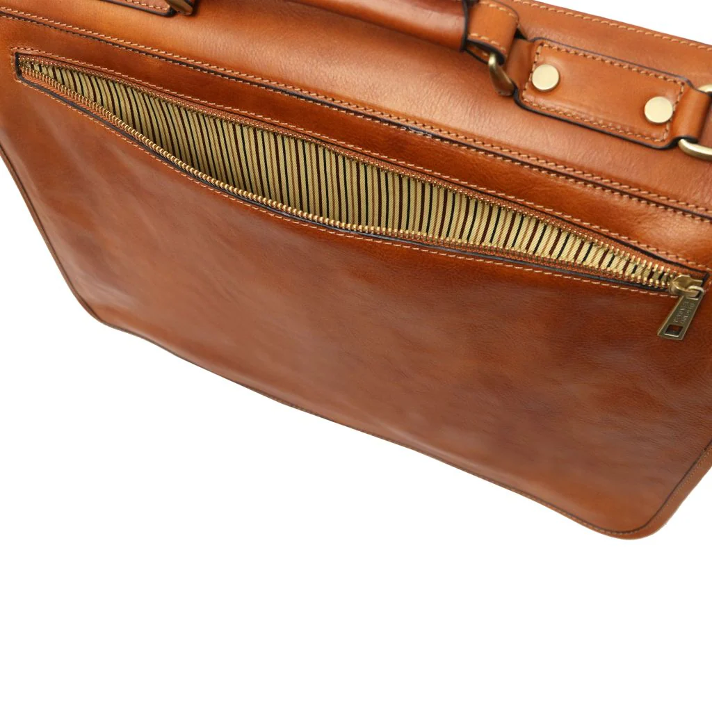 Ancona - Leather Messenger Bag (TL142073) - Image 8