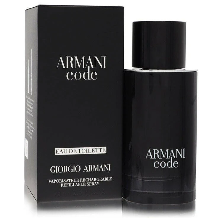 Armani Code Eau De Toilette Spray Refillable By Giorgio Armani - 2.5 oz