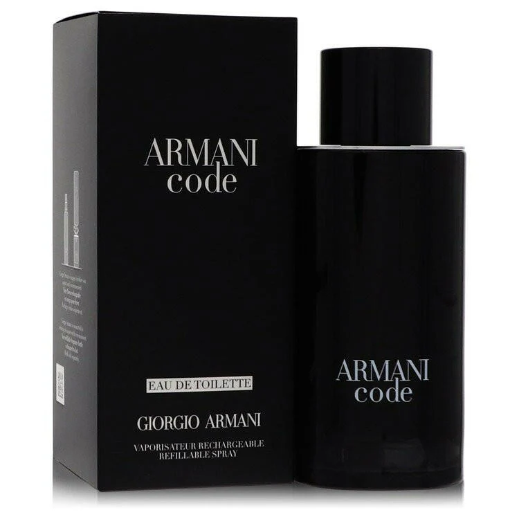 Armani Code Eau De Toilette Spray Refillable By Giorgio Armani - 4.2 oz