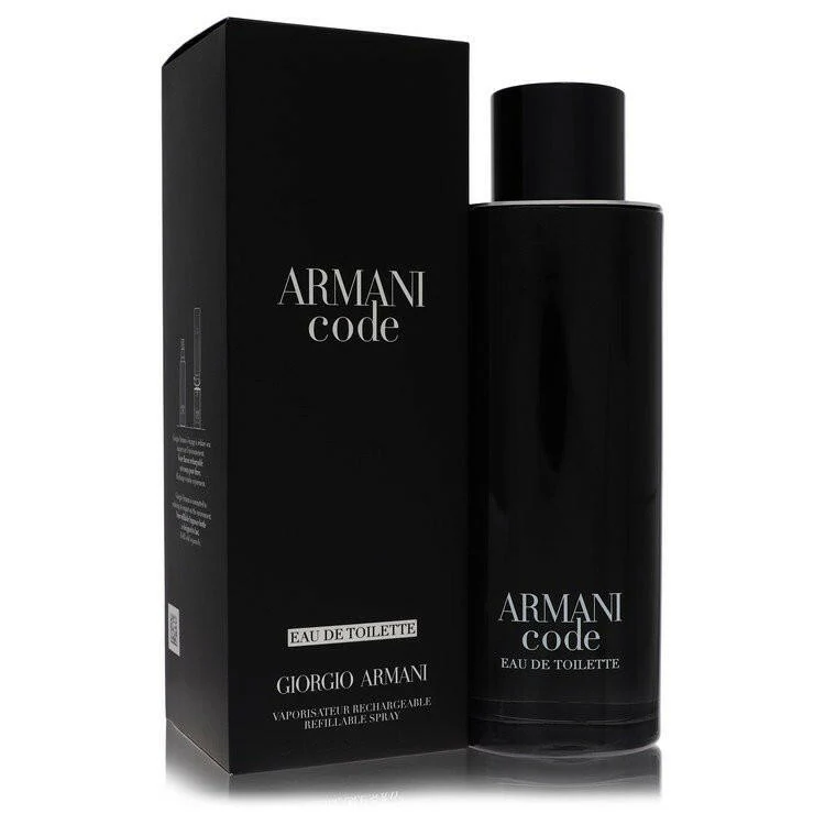 Armani Code Eau De Toilette Spray Refillable By Giorgio Armani - 6.7 oz