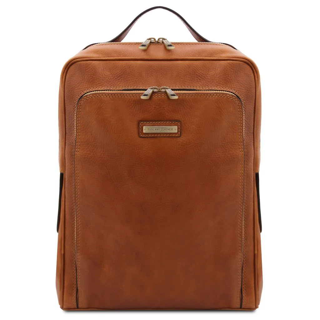 Bangkok - Leather Laptop Backpack (TL141793) - Image 10