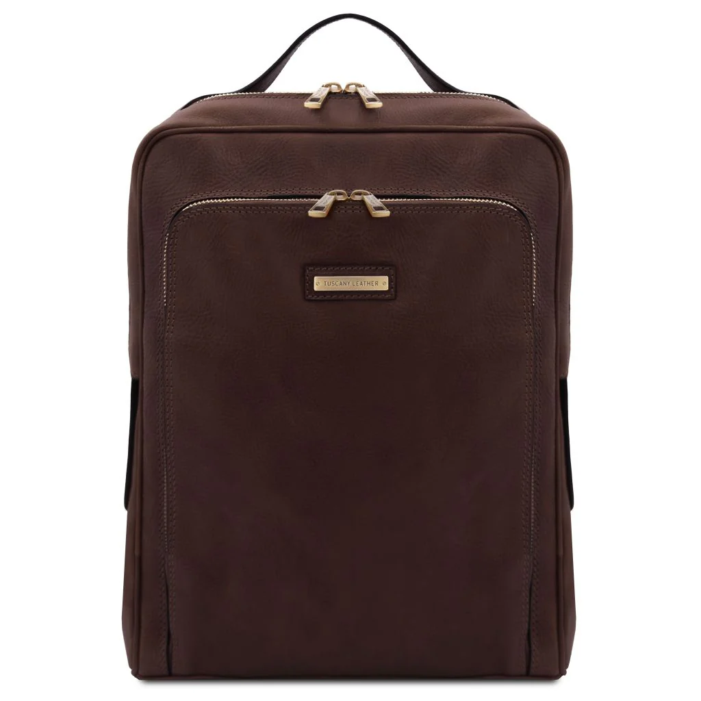 Bangkok - Leather Laptop Backpack (TL141793) - Image 12