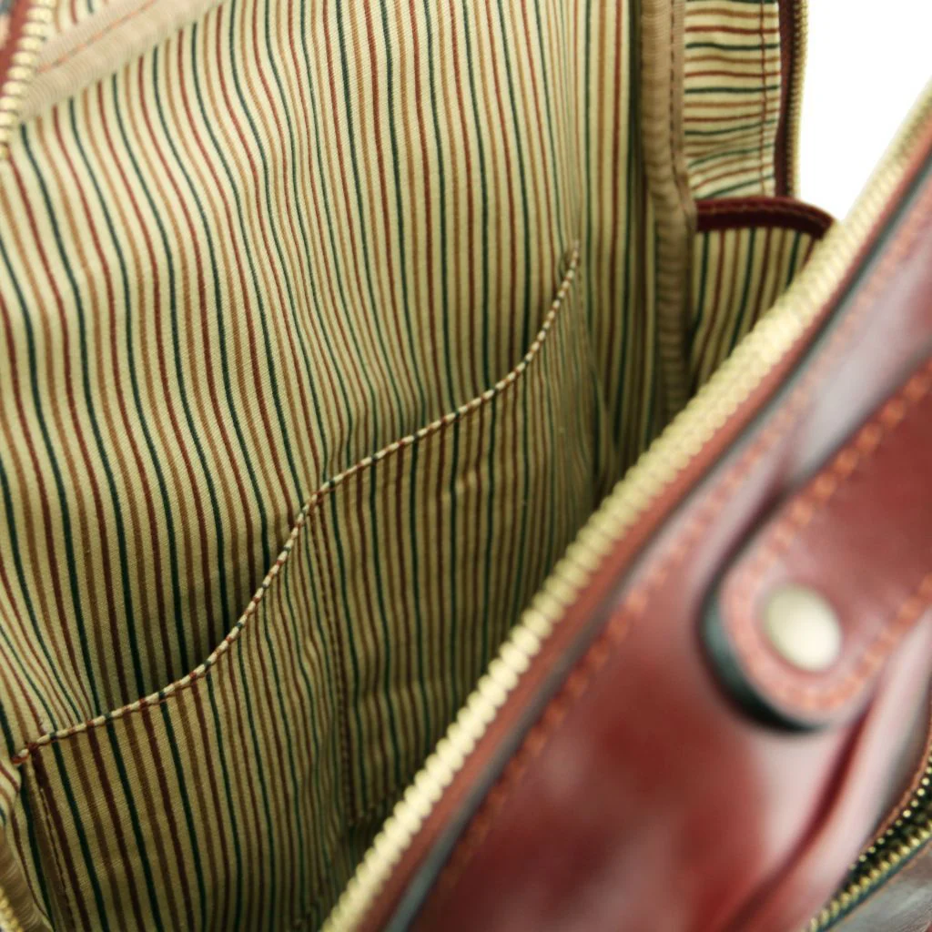 Bangkok - Leather Laptop Backpack (TL141793) - Image 7