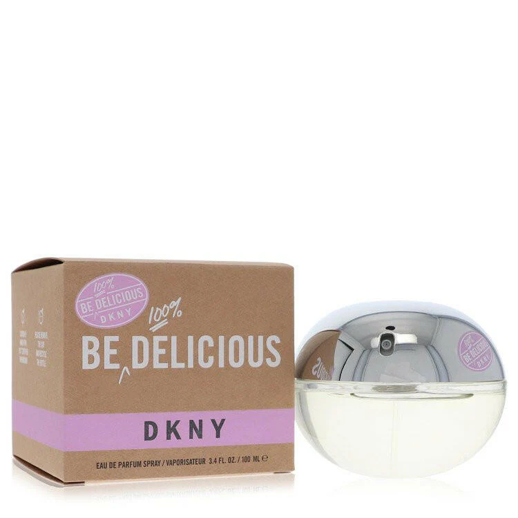 Be 100% Delicious Eau De Parfum Spray By Donna Karan - 3.4 oz