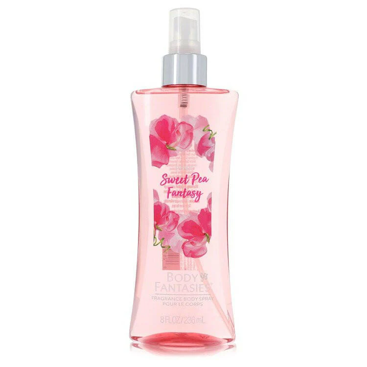 Body Fantasies Signature Pink Sweet Pea Fantasy Body Spray By Parfums De Coeur - 8 oz