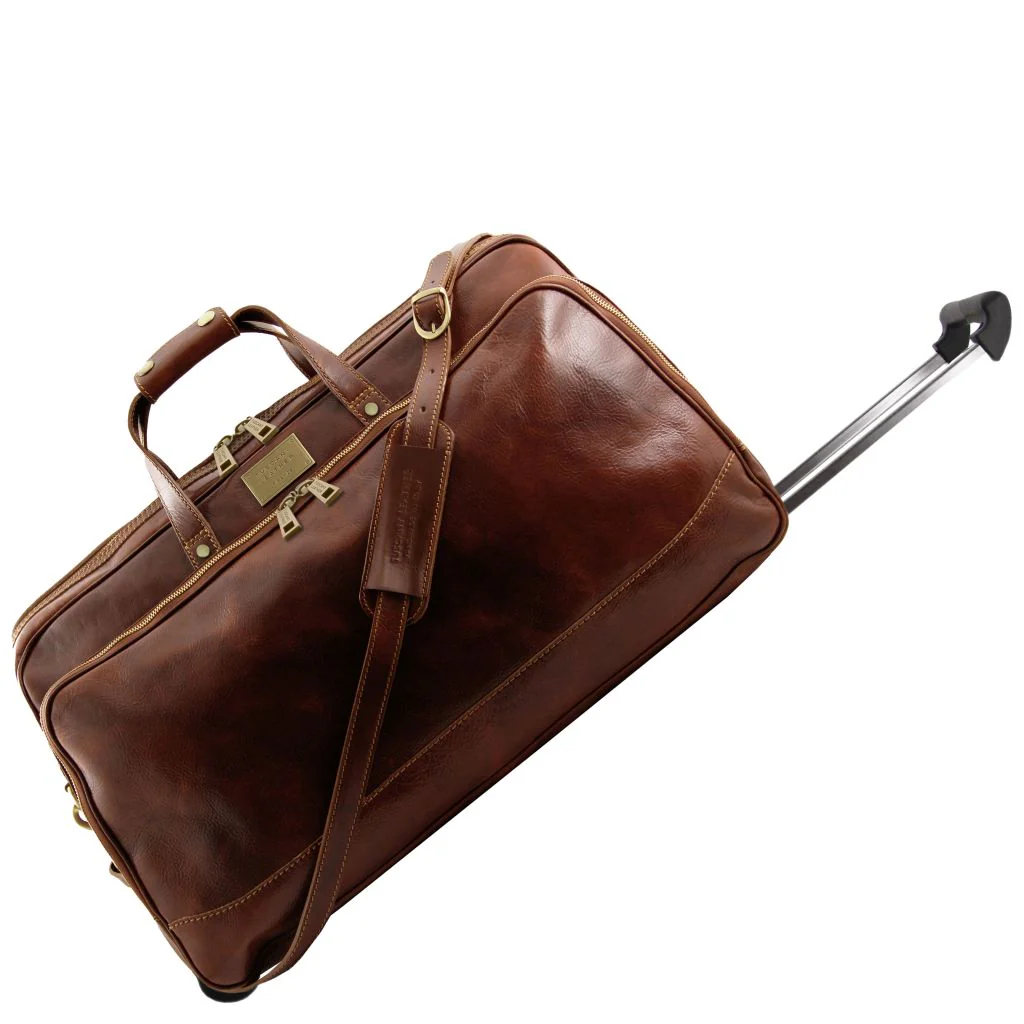 Bora Bora - Trolley Leather Bag - Large Size (TL3067) - Image 5