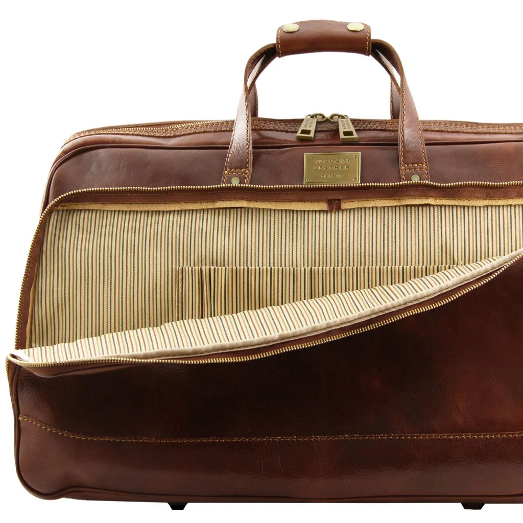 Bora Bora - Trolley Leather Bag - Small Size (TL3065) - Image 4