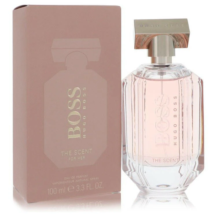 Boss The Scent Eau De Parfum Spray By Hugo Boss - 3.3 oz