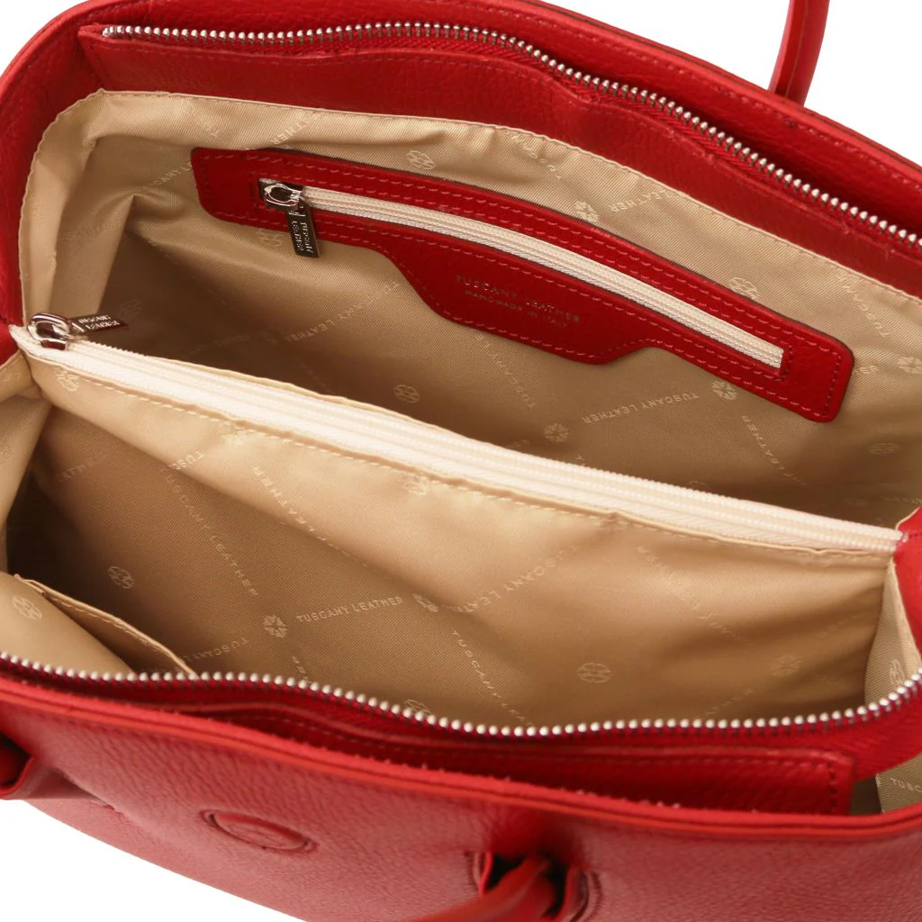 Camelia - Leather Handbag (TL141728) - Image 4