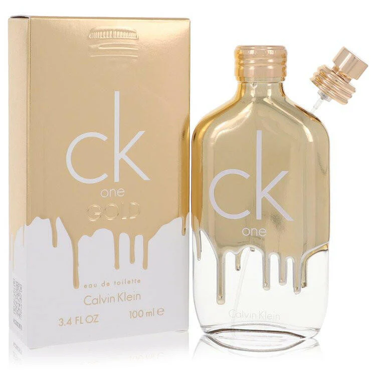 Ck One Gold Eau De Toilette Spray (Unisex) By Calvin Klein - 3.4 oz