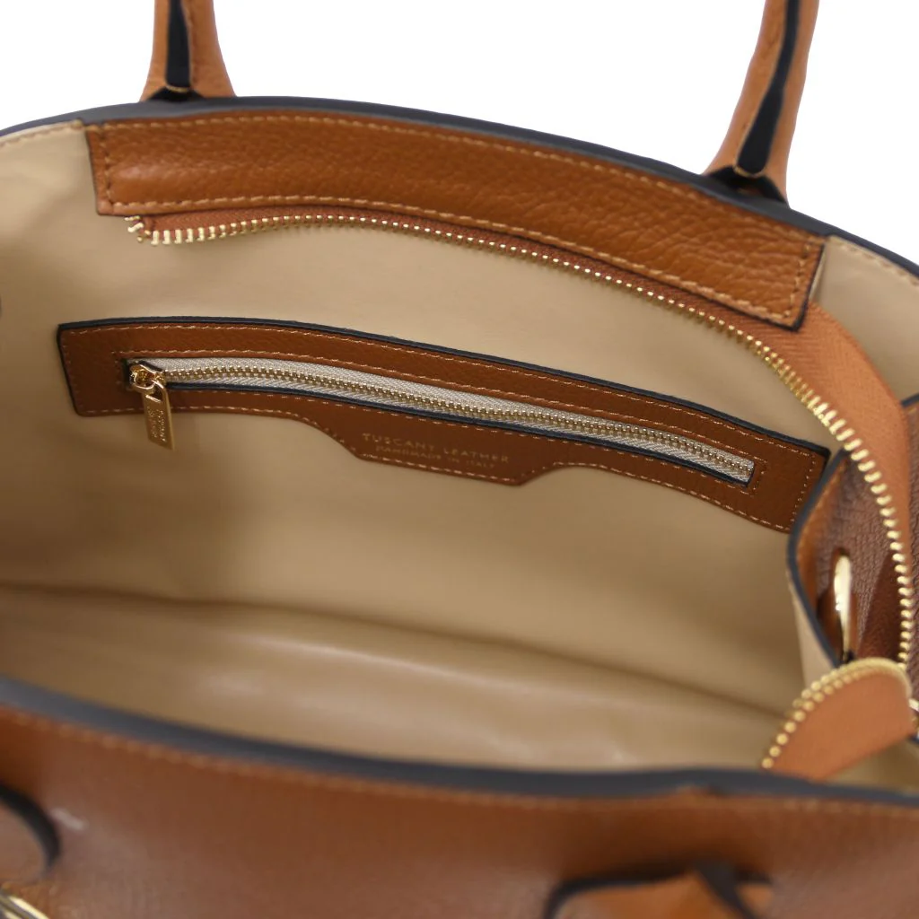 Coccola - Leather Handbag (TL142421) - Image 16