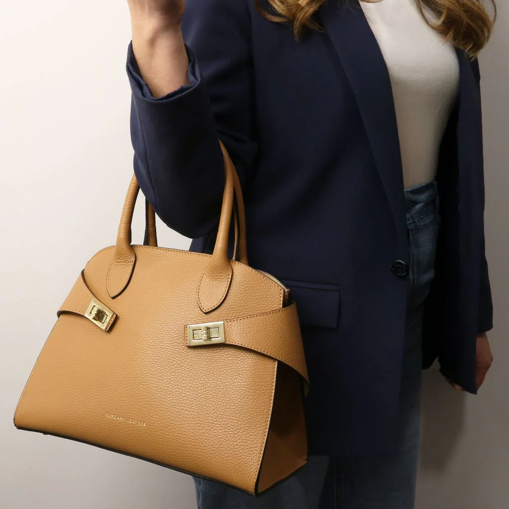 Coccola - Leather Handbag (TL142421) - Image 8