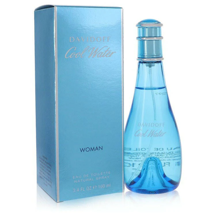 Cool Water Eau De Toilette Spray By Davidoff - 3.4 oz