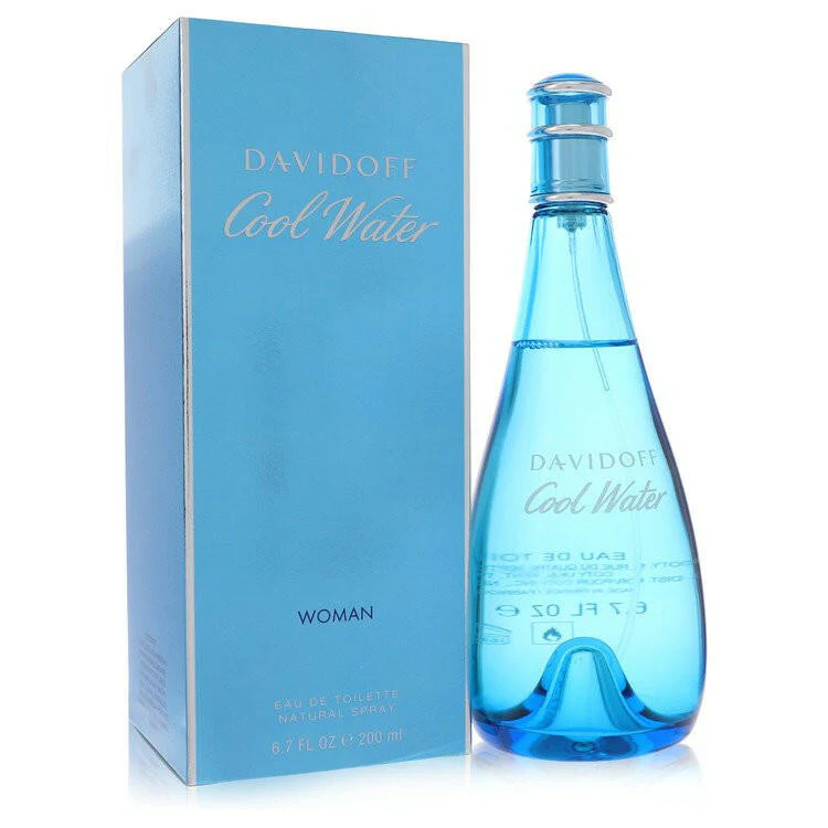 Cool Water Eau De Toilette Spray By Davidoff - 6.7 oz