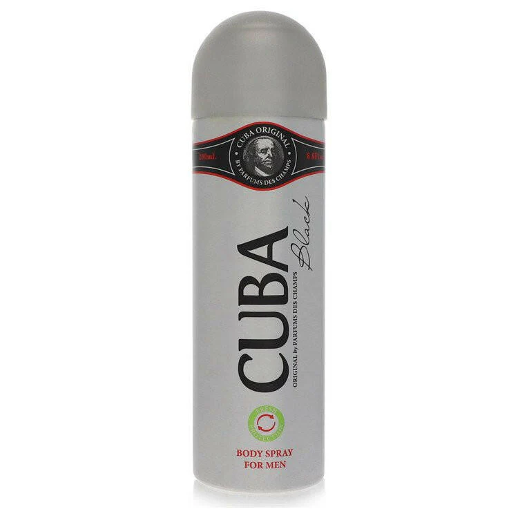 Cuba Black Body Spray By Fragluxe - 6.6 oz