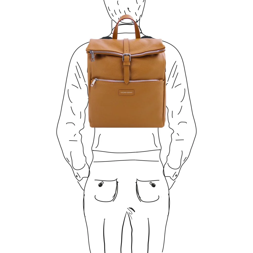 Denver - Soft Leather Backpack (TL142355) - Image 9