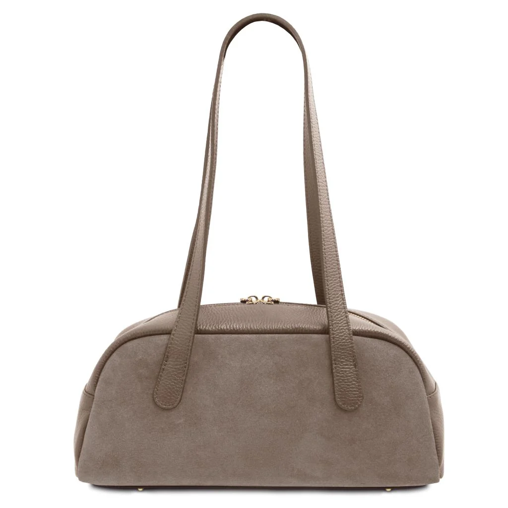 Eclaire - Suede Leather Shoulder Bag (TL142516) - Image 16