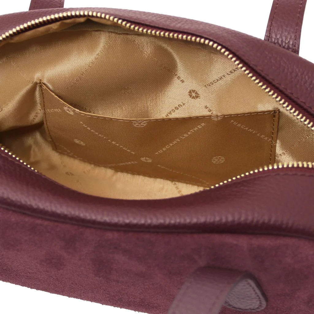 Eclaire - Suede Leather Shoulder Bag (TL142516) - Image 6