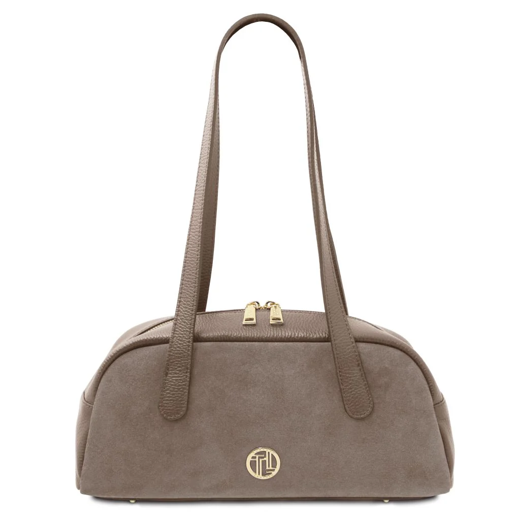 Eclaire - Suede Leather Shoulder Bag (TL142516) - Image 9