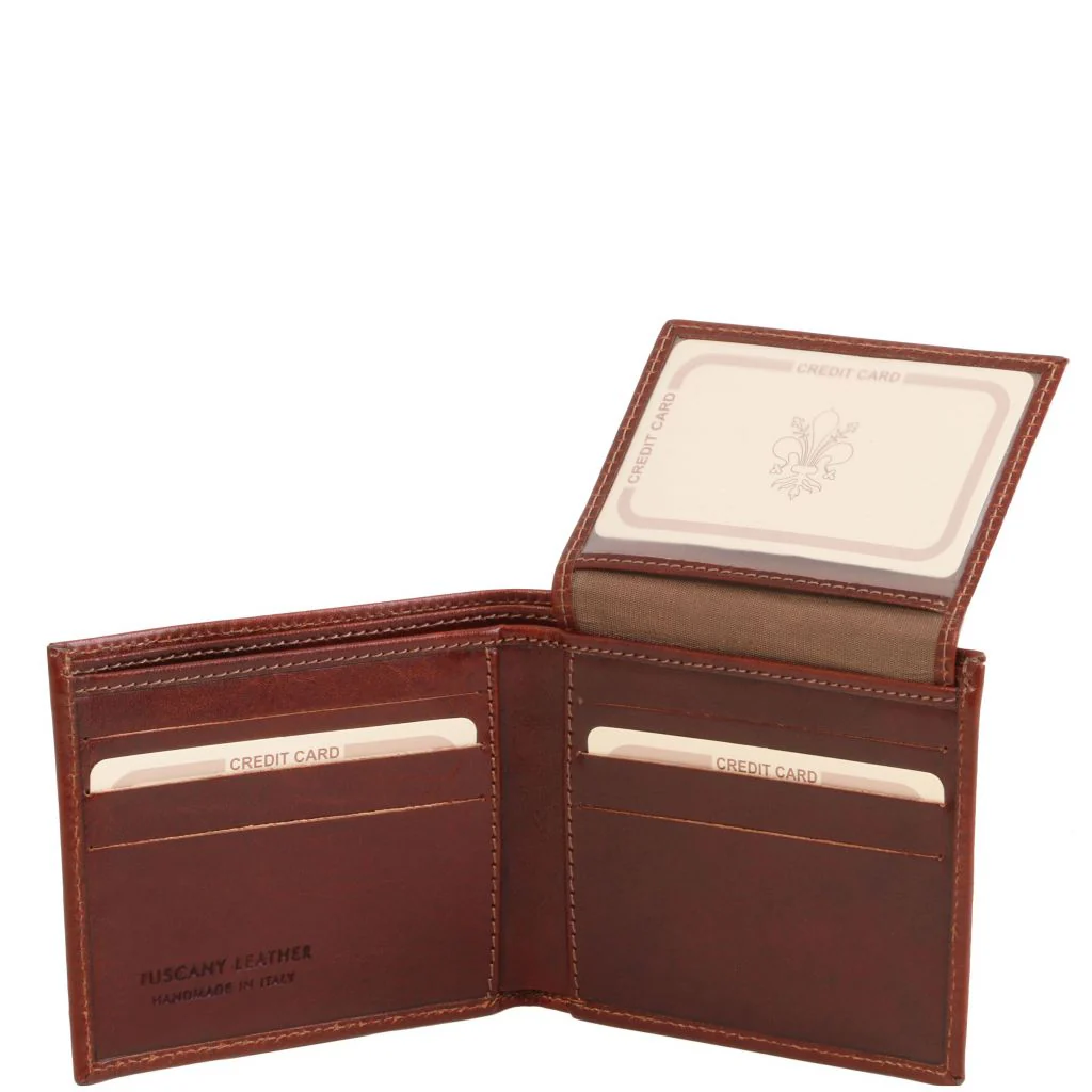 Exclusive 3 Fold Leather Wallet For Men (TL141353) - Image 2