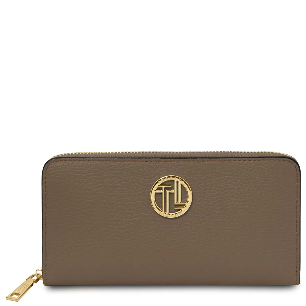 Financier - Exclusive Zip Around Leather Wallet (TL142485) - Image 11