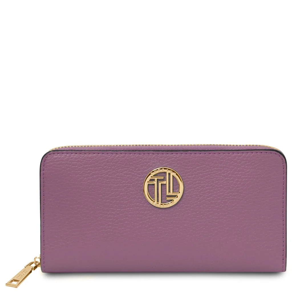 Financier - Exclusive Zip Around Leather Wallet (TL142485) - Image 15