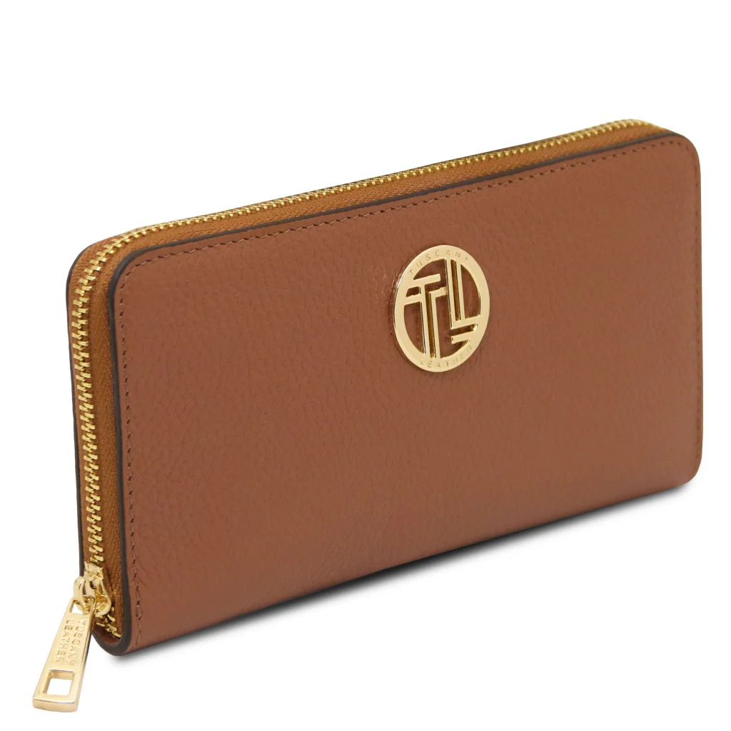 Financier - Exclusive Zip Around Leather Wallet (TL142485) - Image 2