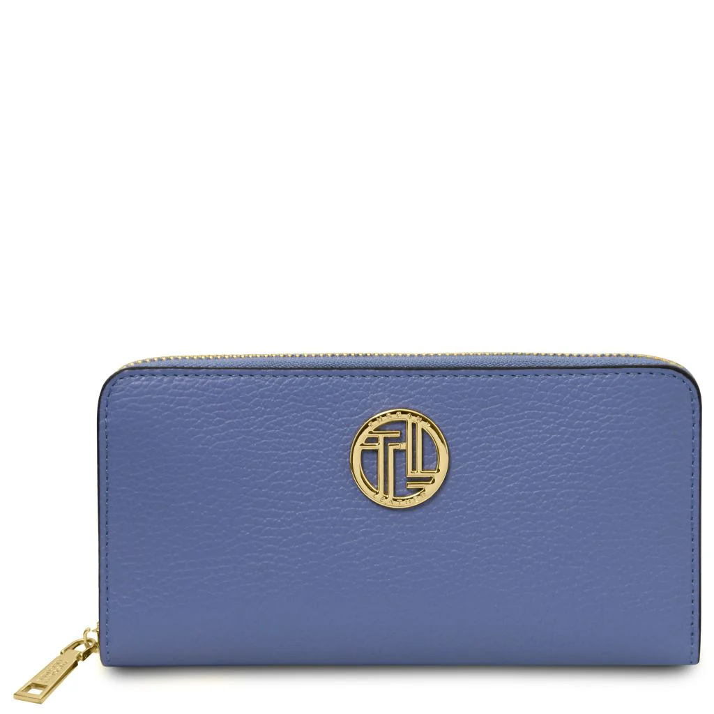 Financier - Exclusive Zip Around Leather Wallet (TL142485) - Image 7