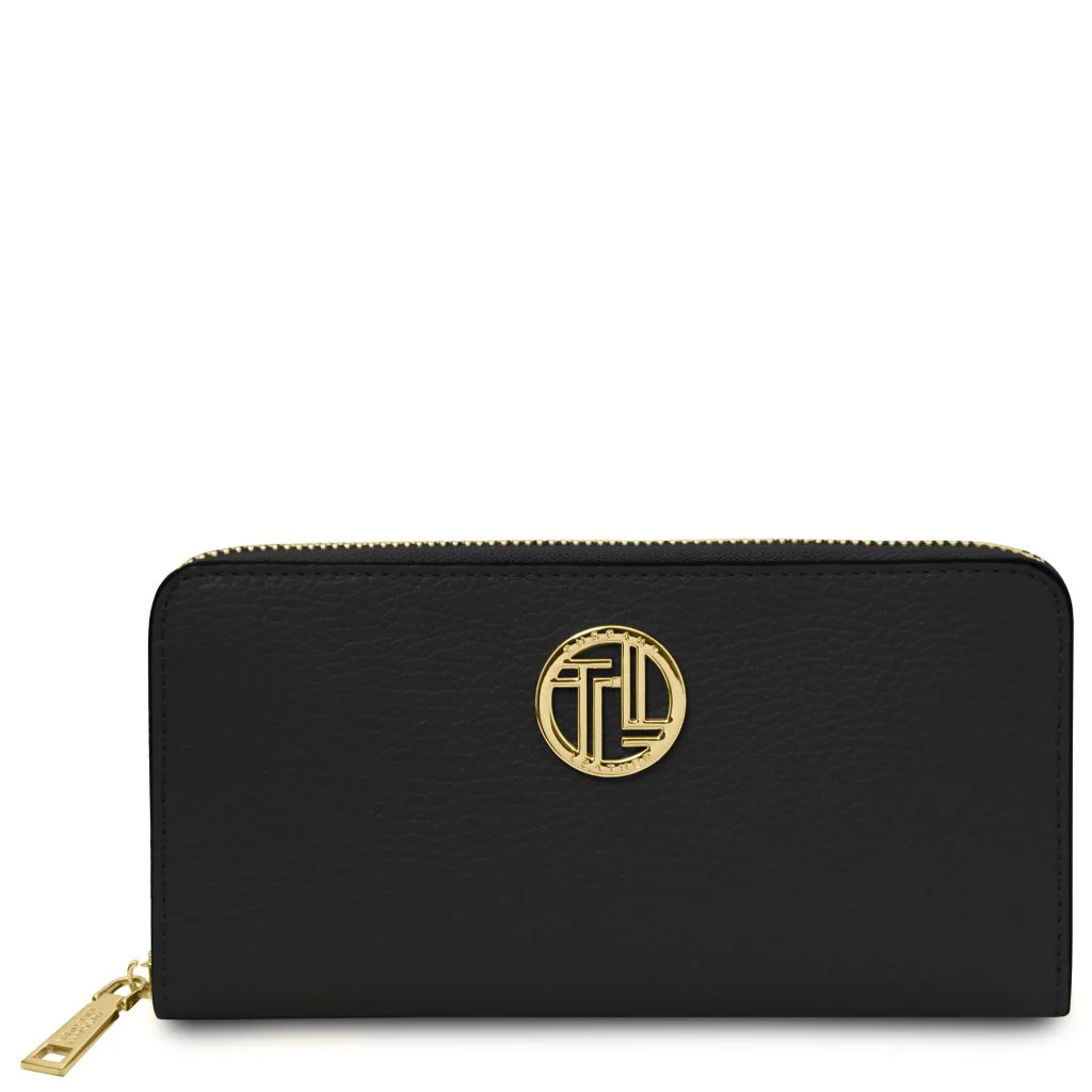 Financier - Exclusive Zip Around Leather Wallet (TL142485) - Image 9