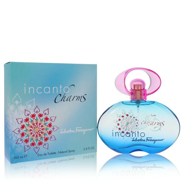 Incanto Charms Eau De Toilette Spray By Salvatore Ferragamo - 3.4 oz