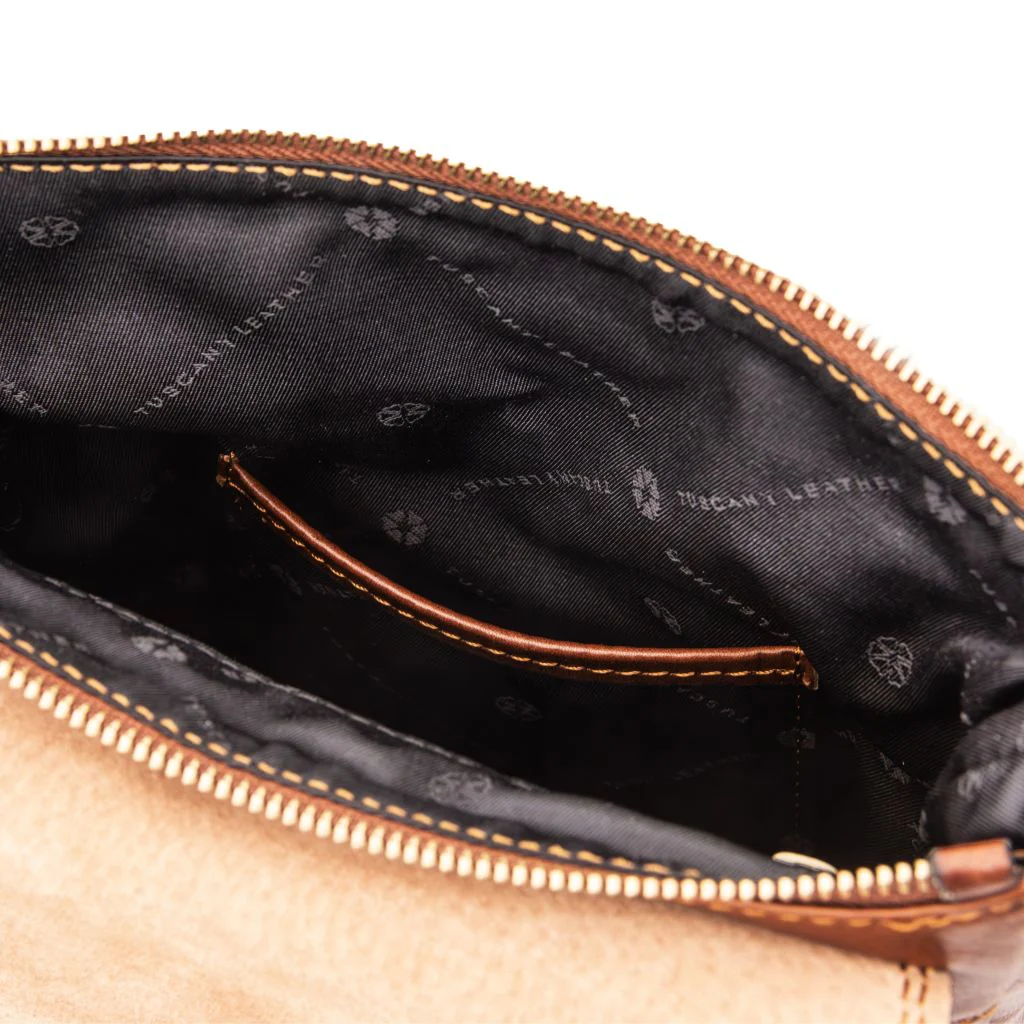 Jimmy - Leather Crossbody Bag For Men With Front Pocket (TL141407) - Image 7