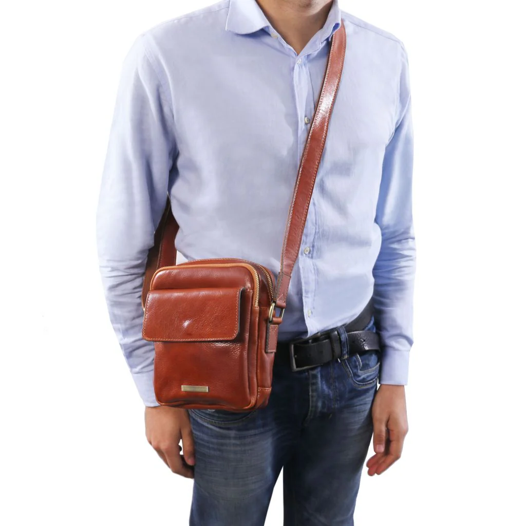 Larry - Leather Crossbody Bag (TL141915) - Image 8