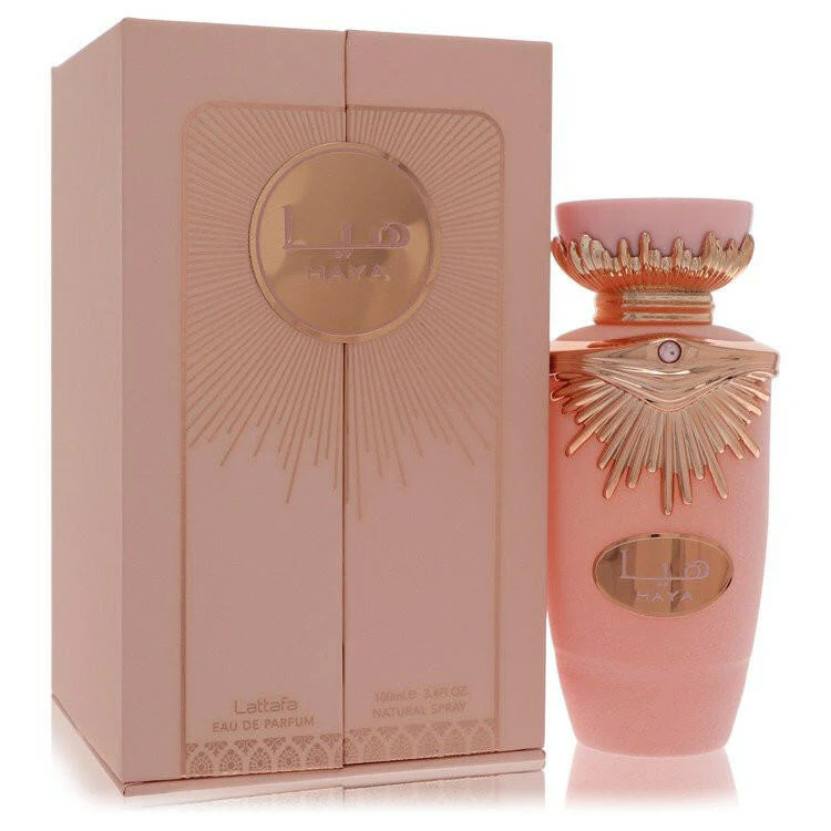 Lattafa Haya Eau De Parfum Spray By Lattafa - 3.4 oz