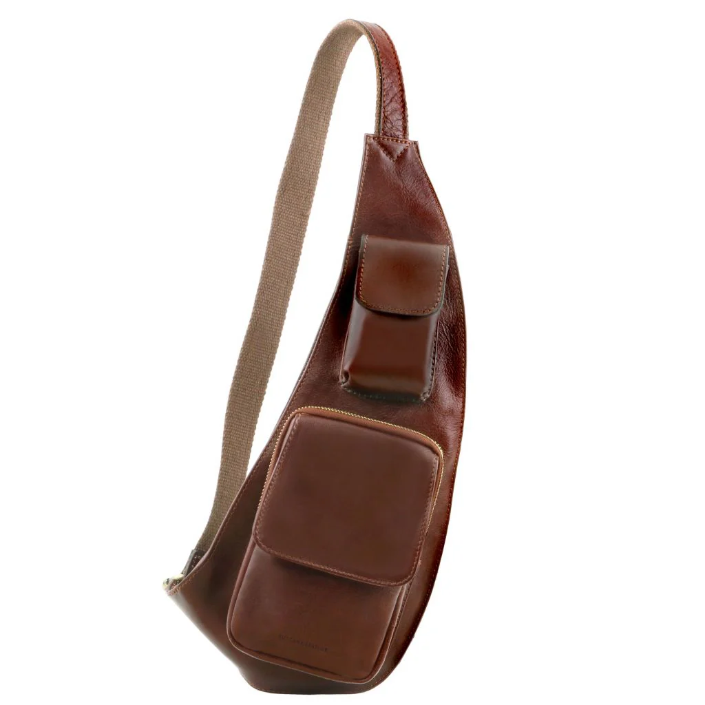 Leather Crossover Bag (TL141352) - Image 10