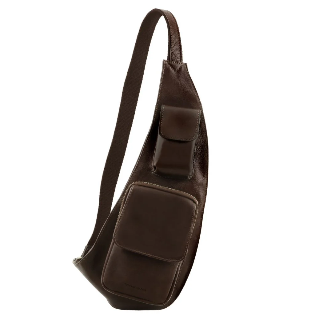 Leather Crossover Bag (TL141352) - Image 12