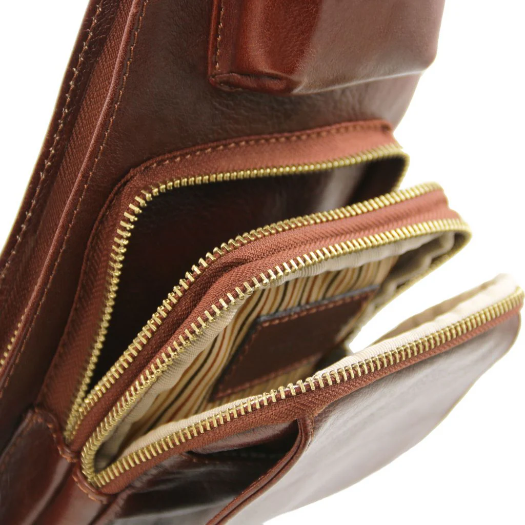 Leather Crossover Bag (TL141352) - Image 6