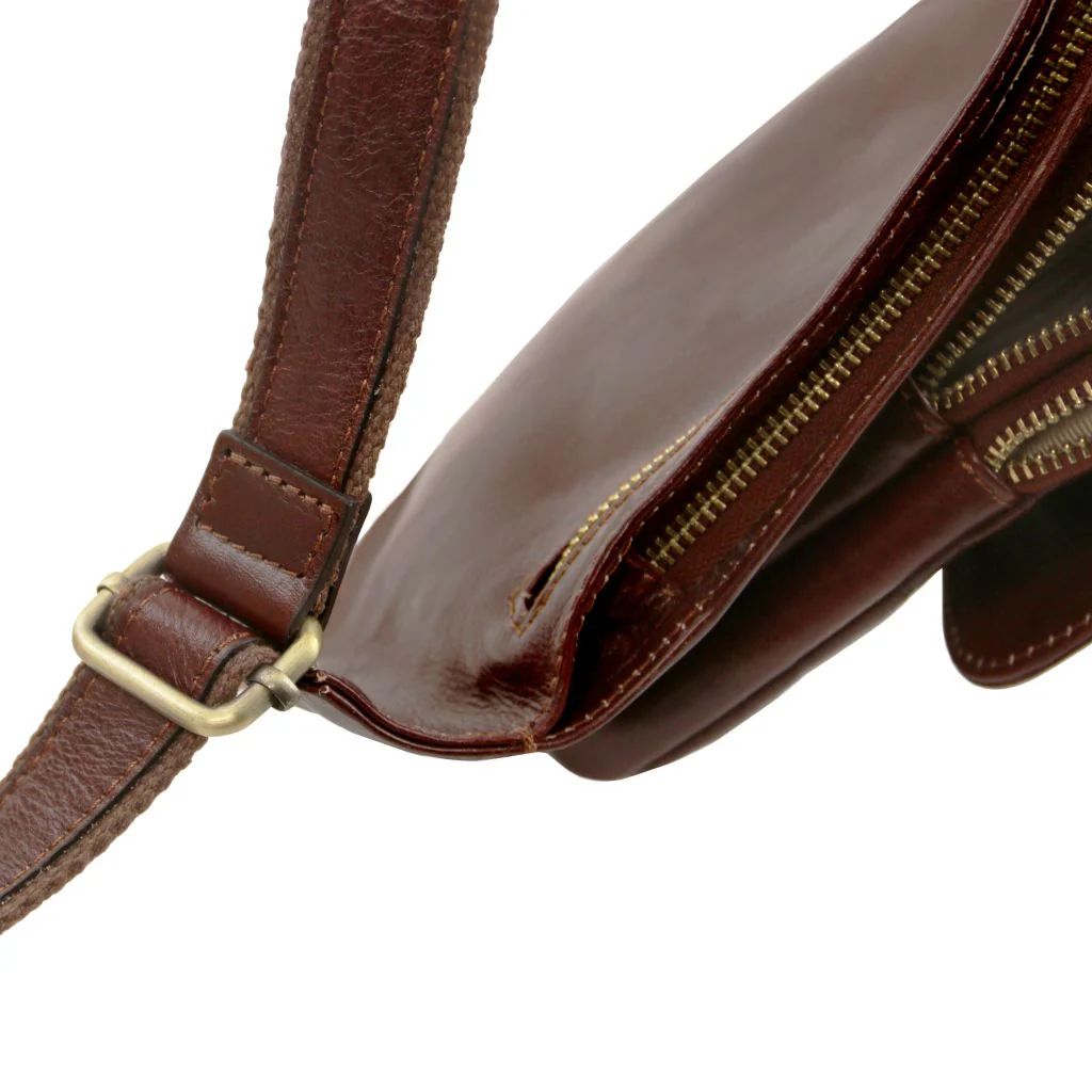 Leather Crossover Bag (TL141352) - Image 7