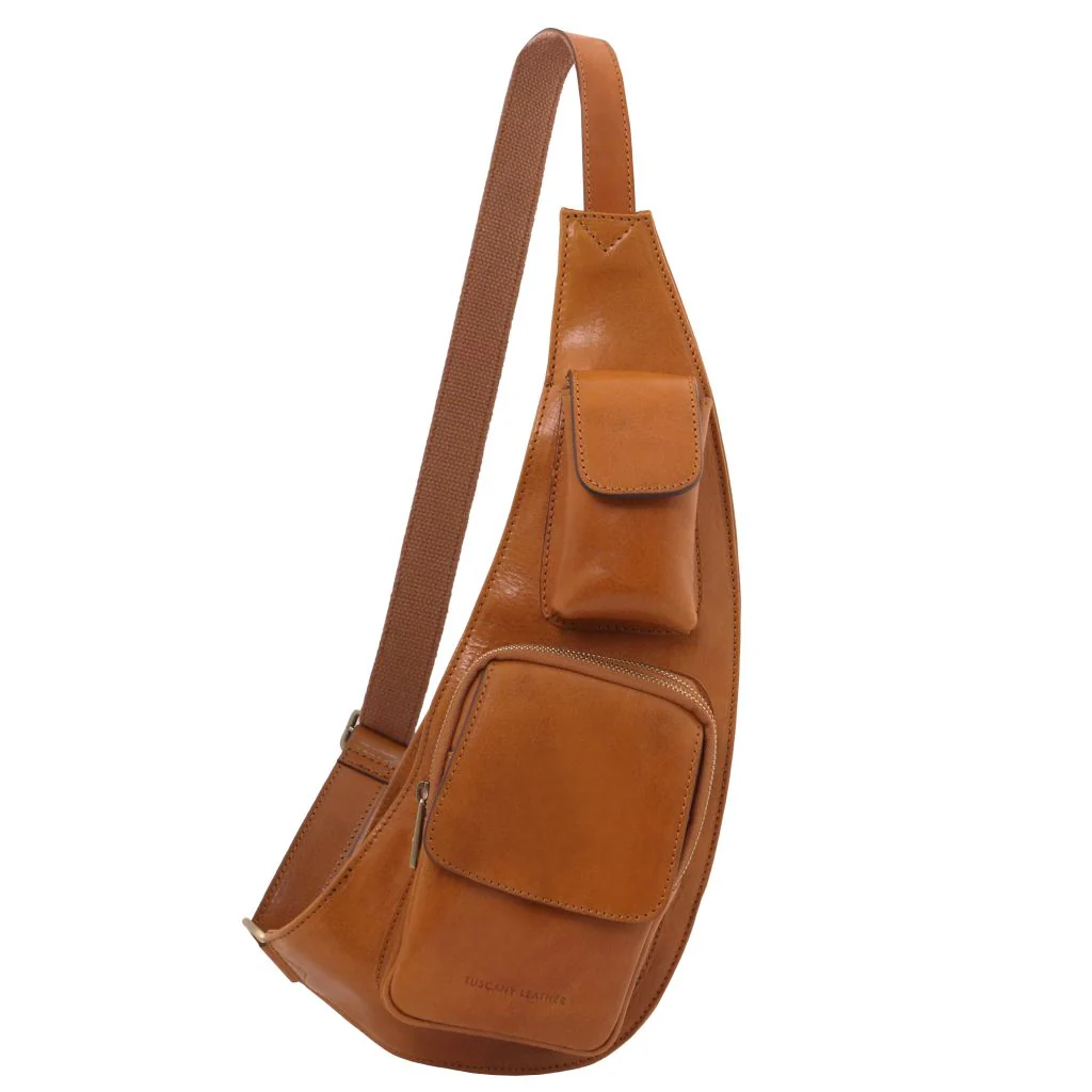 Leather Crossover Bag (TL141352) - Image 9
