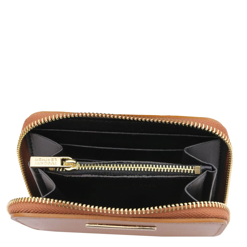 Leda - Exclusive Zip Around Leather Wallet (TL142320) - Image 4