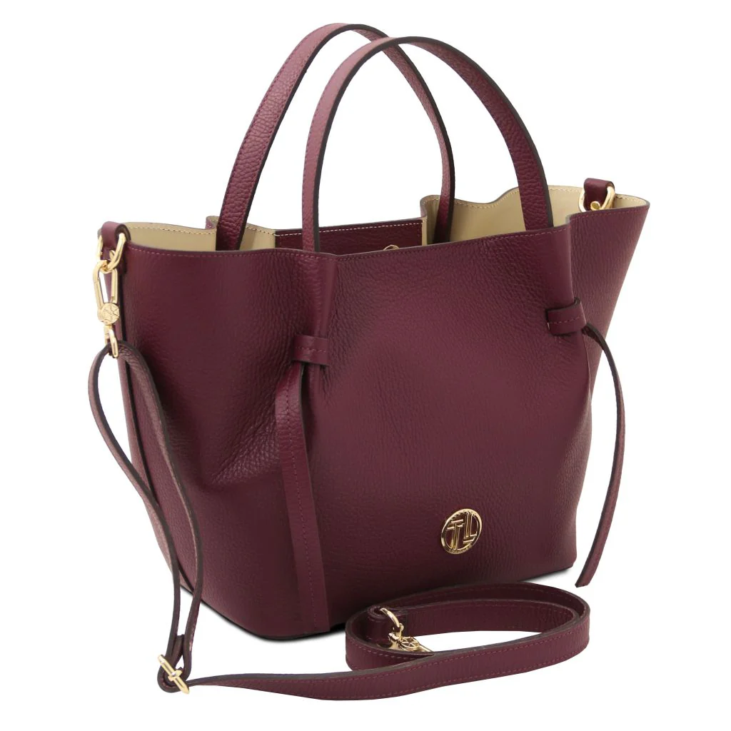 Legame - Leather Shopping Bag - Large size (TL142481) - Image 11