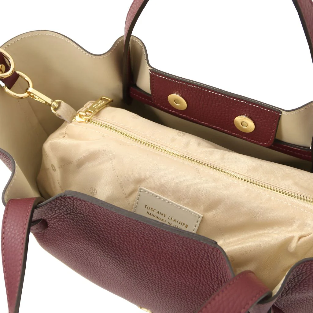 Legame - Leather Shopping Bag - Large size (TL142481) - Image 13
