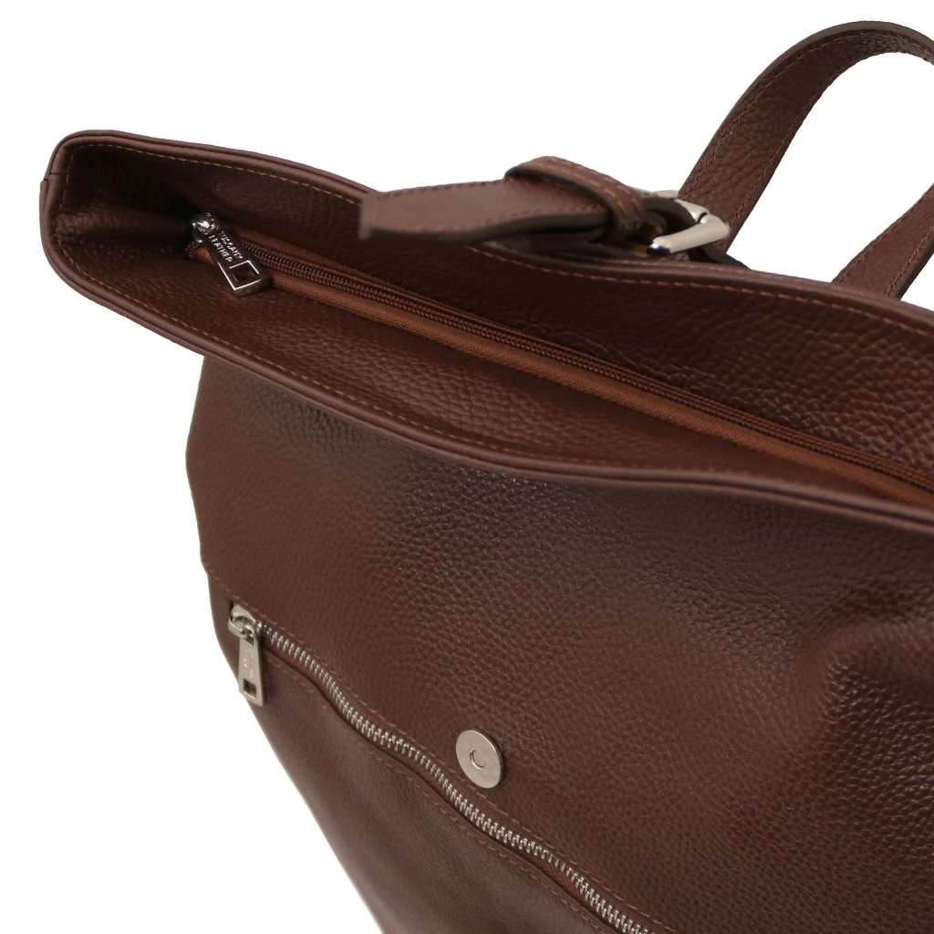 London - Soft Leather Backpack (TL142502) - Image 5
